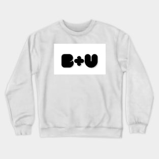 Initials B+U Crewneck Sweatshirt